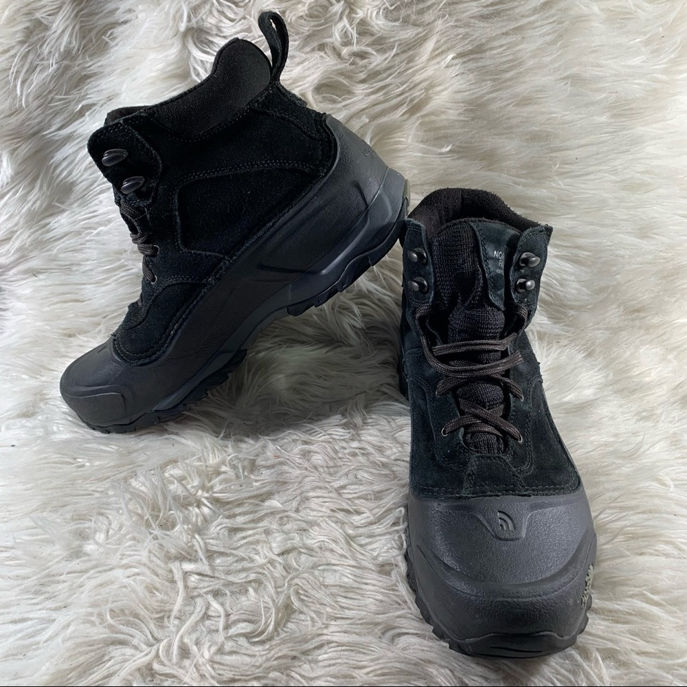 The North Face Heat Seeker 200g Insulated Waterproof Snow Boots Black Mens 11.5